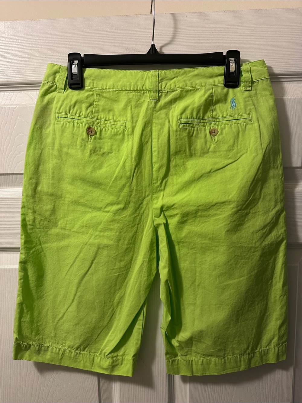 Boy’s Polo Ralph Lauren Lime Green Chino Bermuda Shorts - Size 20